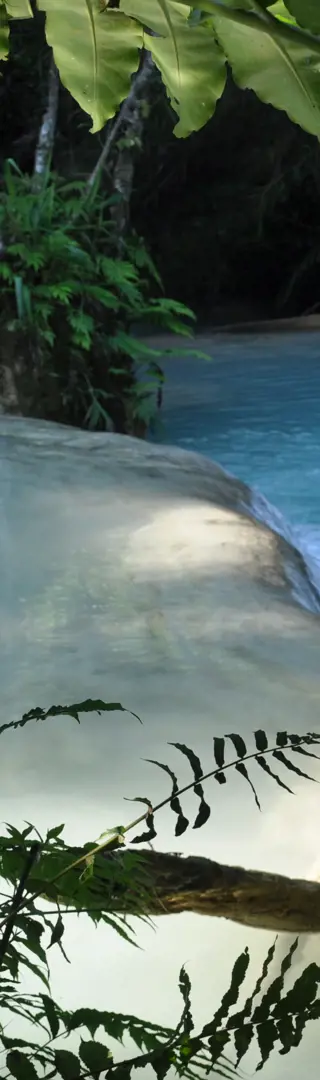 Kuang-Si-Wasserfall